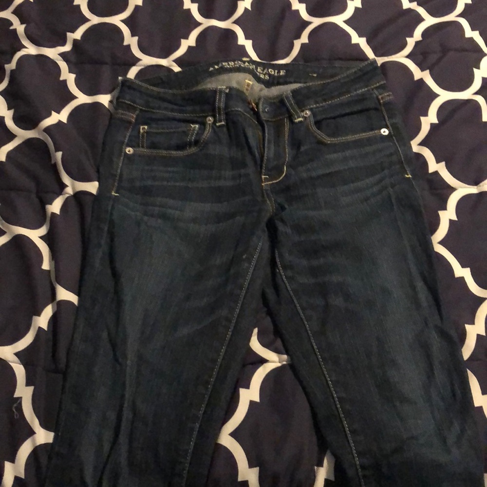 American Eagle Dark Skinny Jeans